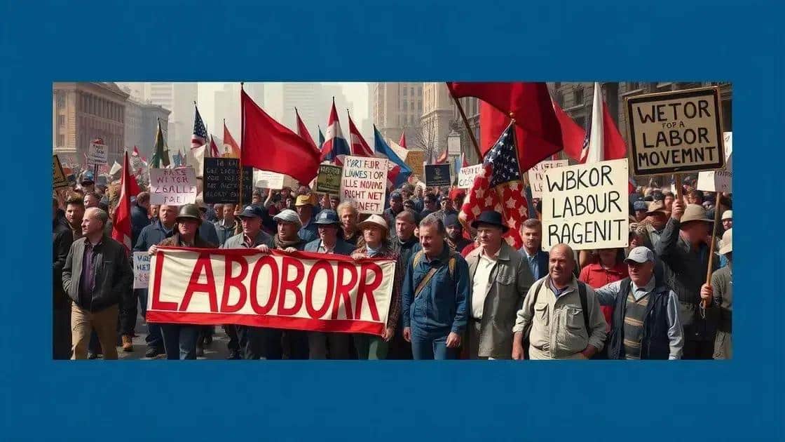 Major events that shaped the movement