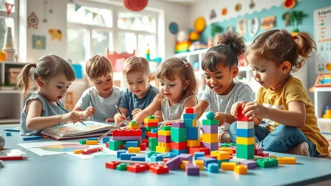 Creative activities to promote left early childhood learning