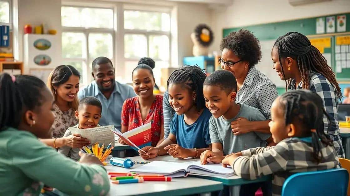 Community involvement in school improvements