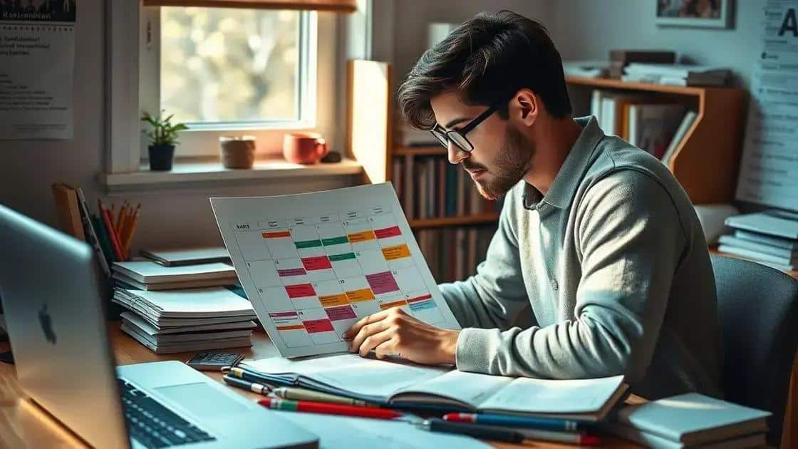 How to use the calendar for effective planning