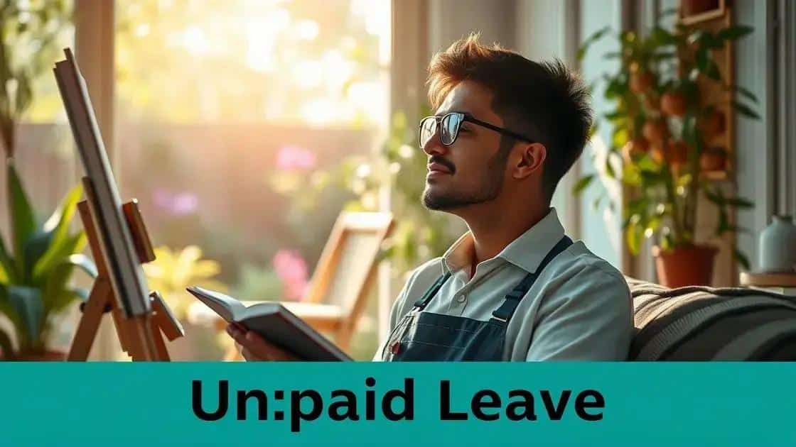 Impact of unpaid leave on employee well-being
