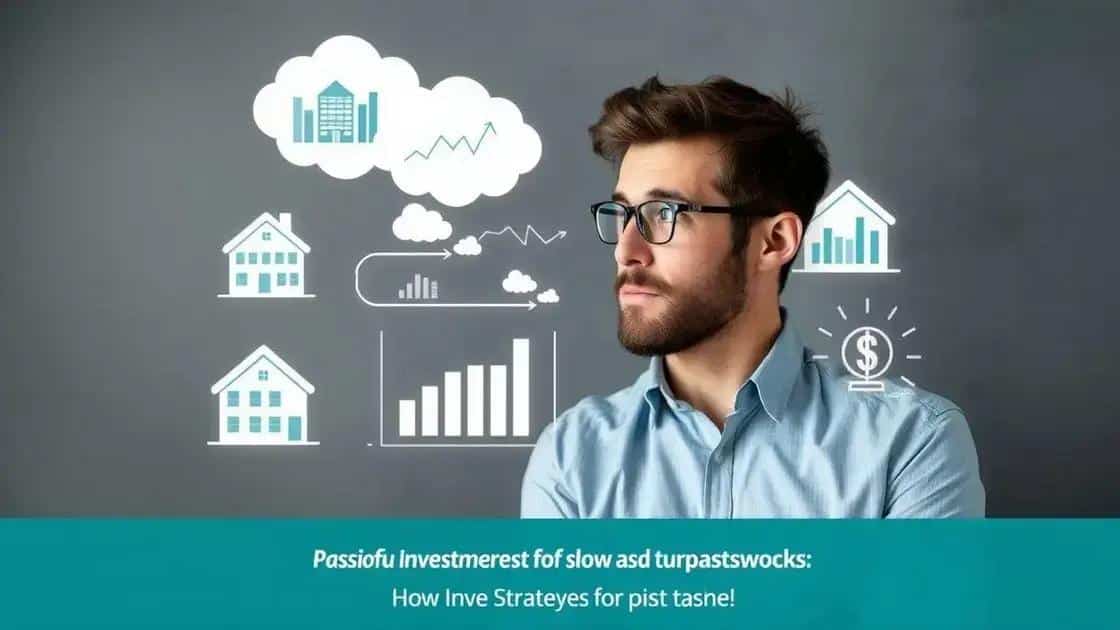 Investing wisely for passive income
