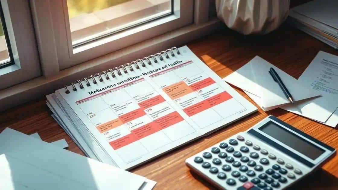 Important timelines for enrollment