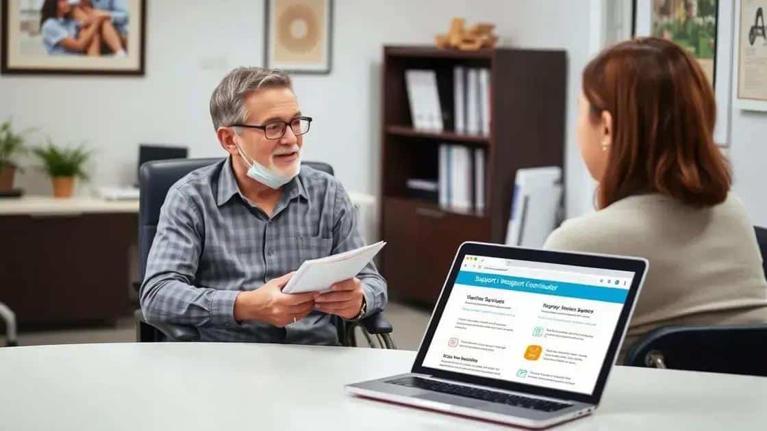 Navigating support services for fly disability