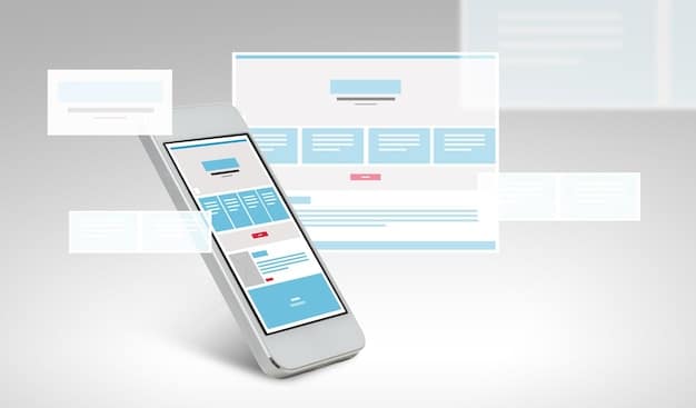 A split-screen showing a website on a desktop and the same website optimized for mobile, highlighting the responsive design and user-friendly mobile interface.