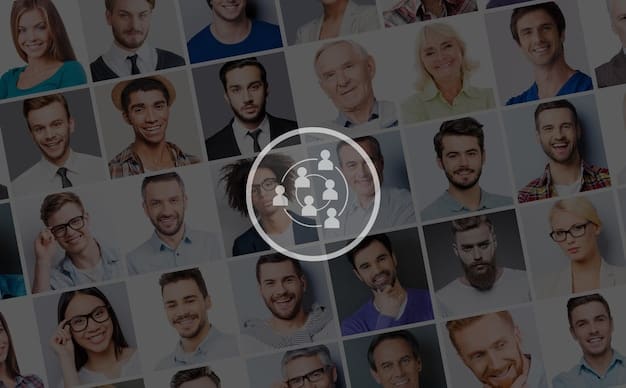 A visual representation of customer persona development, featuring profiles of fictional community members. Each profile includes a photo, name, short bio, and key interests related to the brand.