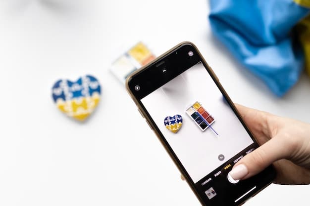 A close-up shot of a smartphone screen displaying a social media app with a personalized product recommendation. The recommendation is based on the user's previous purchases and browsing history, showcasing the power of data-driven personalization in social commerce.