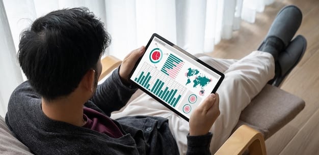 A dashboard displaying predictive analytics insights for customer behavior, showcasing trends, predictions, and personalized recommendations. The dashboard is clean and visually appealing, communicating complex data in an easily understandable manner.