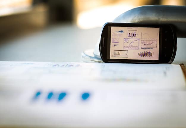 A detailed close-up shot of an AI dashboard displaying customer data and predictive analytics. Charts and graphs visualize customer behavior, with highlighted areas showing personalized recommendations and insights.