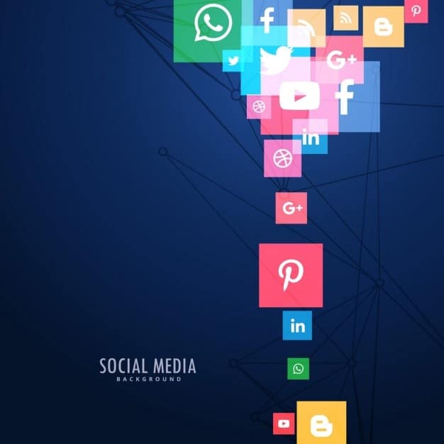 A visually appealing graphic showcasing different social media platforms (Facebook, Instagram, Twitter) with icons representing customer interactions like comments, shares, and direct messages. The overall theme emphasizes active engagement and building a strong online community.