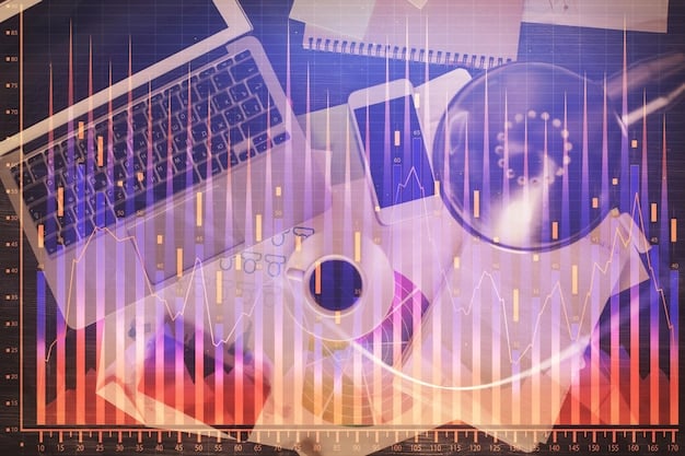 An abstract representation of data analysis tools within marketing automation software, showing charts, graphs, and heatmaps. Highlighted are features such as traffic source analysis, conversion tracking, and customer behavior patterns.