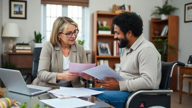 Benefits counseling services for disabled individuals