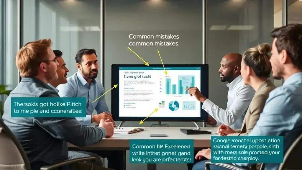Common mistakes to avoid in pitch decks
