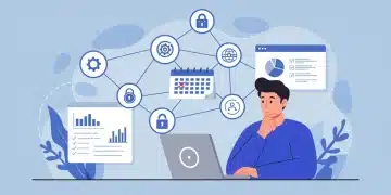 Digital marketing professional strategizing for CCPA CPRA compliance in 2025