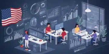 Startup team optimizing operations with lean practices for cost reduction