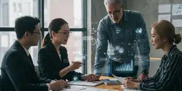 2026 US Regulatory Shifts: Boost Small Business Growth by 15% Small business owners strategizing amidst 2026 US regulatory changes for growth