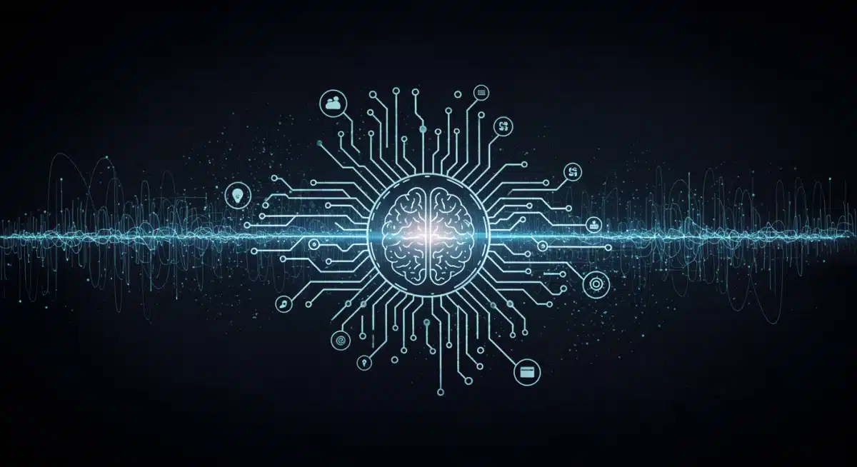 AI and machine learning processing customer data for personalization