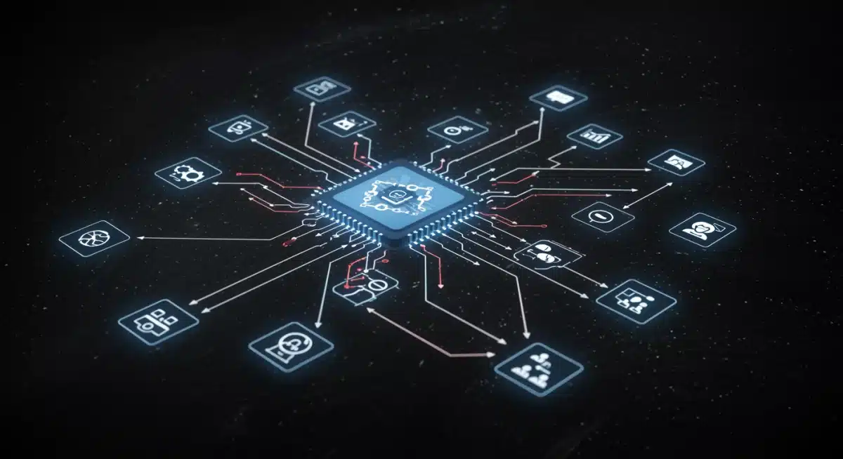 Complex data integration network for sales forecasting analytics.
