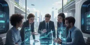 Sales team analyzing A/B test results for script optimization