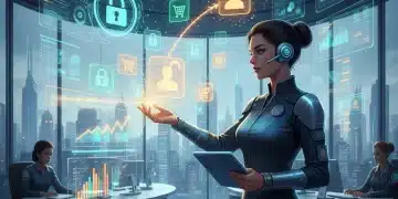 Sales professional successfully converting cold leads with advanced digital strategies