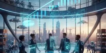 Entrepreneurs using AI for business scaling and growth