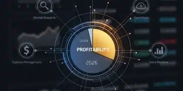 CRM Analytics: Identifying 2026's Most Profitable Sales Segments Infographic showing CRM data leading to profitable sales segments for 2026