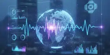 Voice Search Optimization Tools 2026: Capture 10% More Organic Traffic Futuristic voice search optimization dashboard with global data analytics